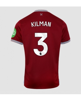 Billige Fotballdrakt West Ham United Max Kilman #3 Replika Hjemmedrakt 2025-26 Kortermet Billige Fotballdrakt West Ham United Max Kilman #3 Replika Hjemmedrakt 2025-26 Kortermet
